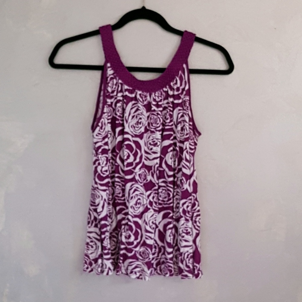 floral tank top